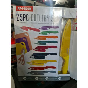 Art & Cook 25-Pc. Cutlery Set BRAND NEW